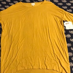Mustard LuLaRoe Irma